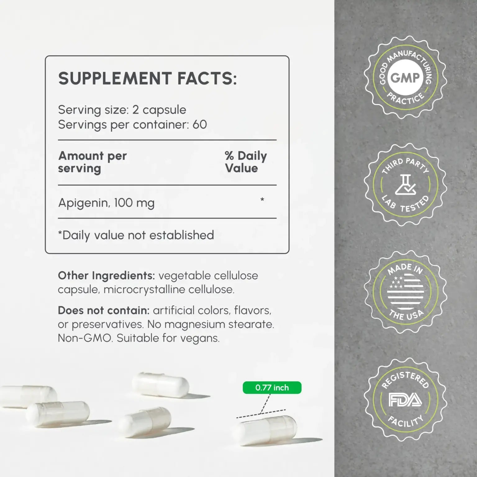 Pure Apigenin