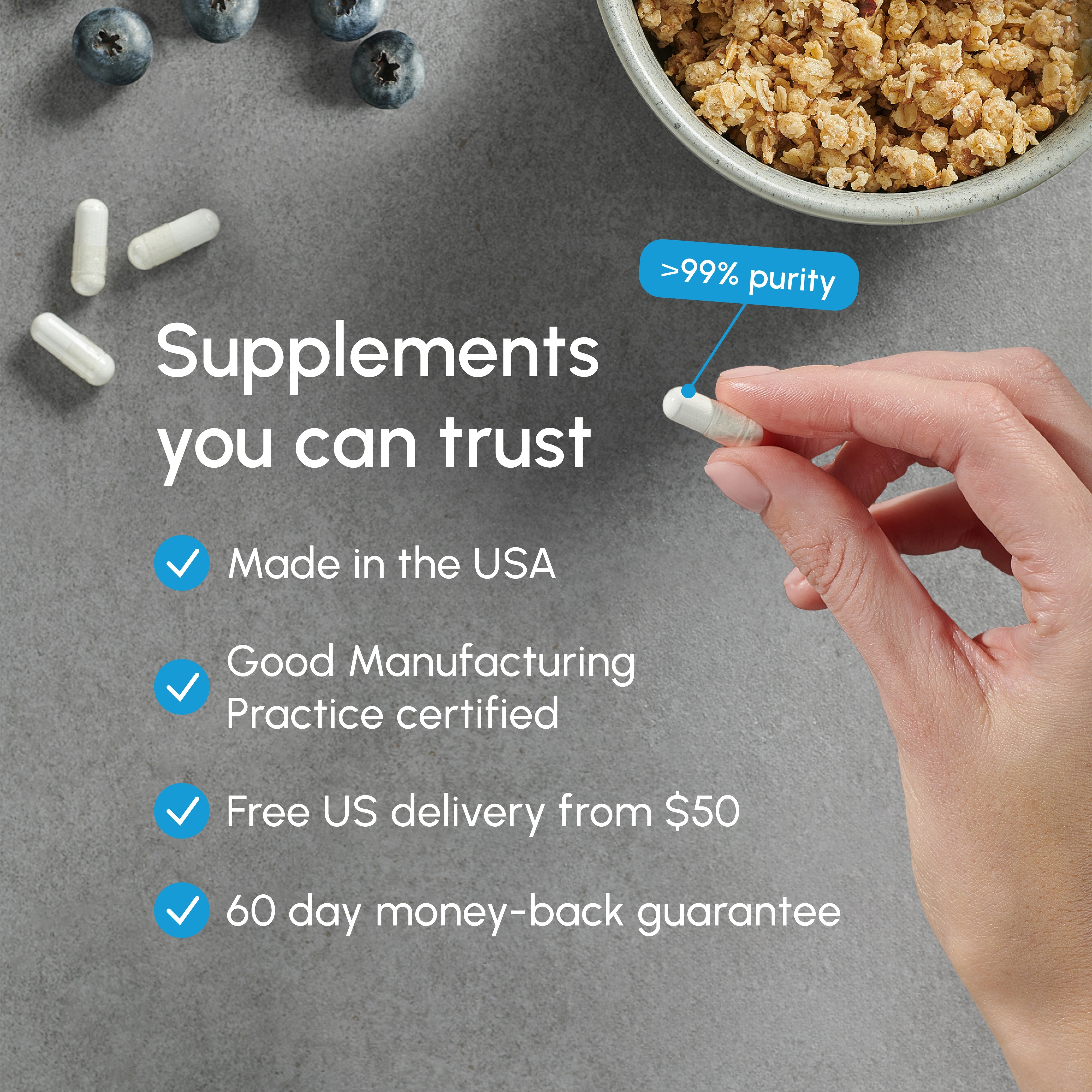 Pure Magnesium Glycinate