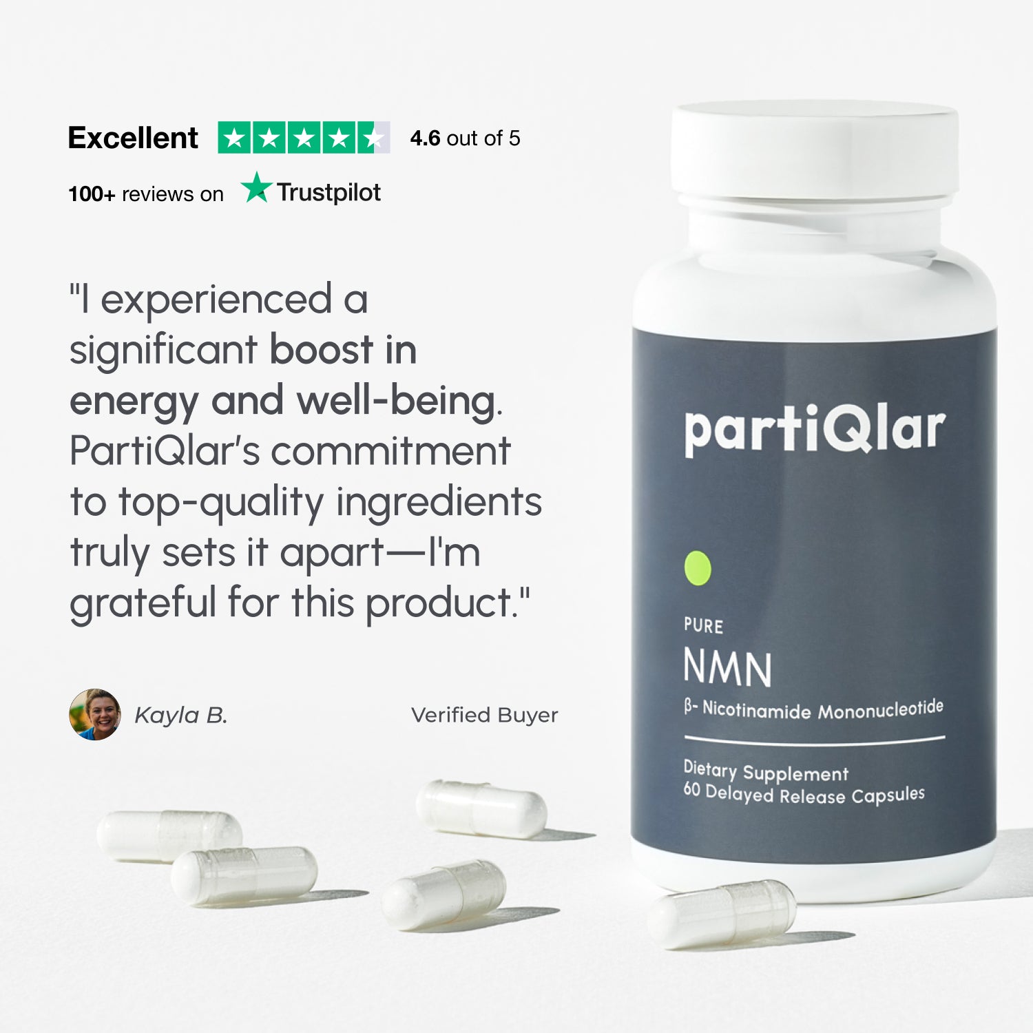 Pure NAD+ Capsules
