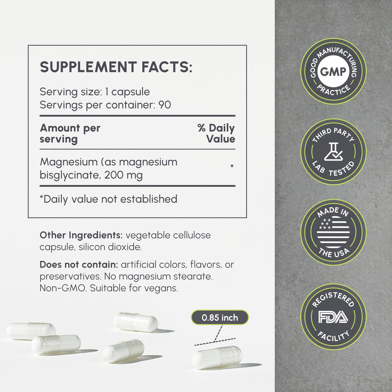 Pure Magnesium Glycinate