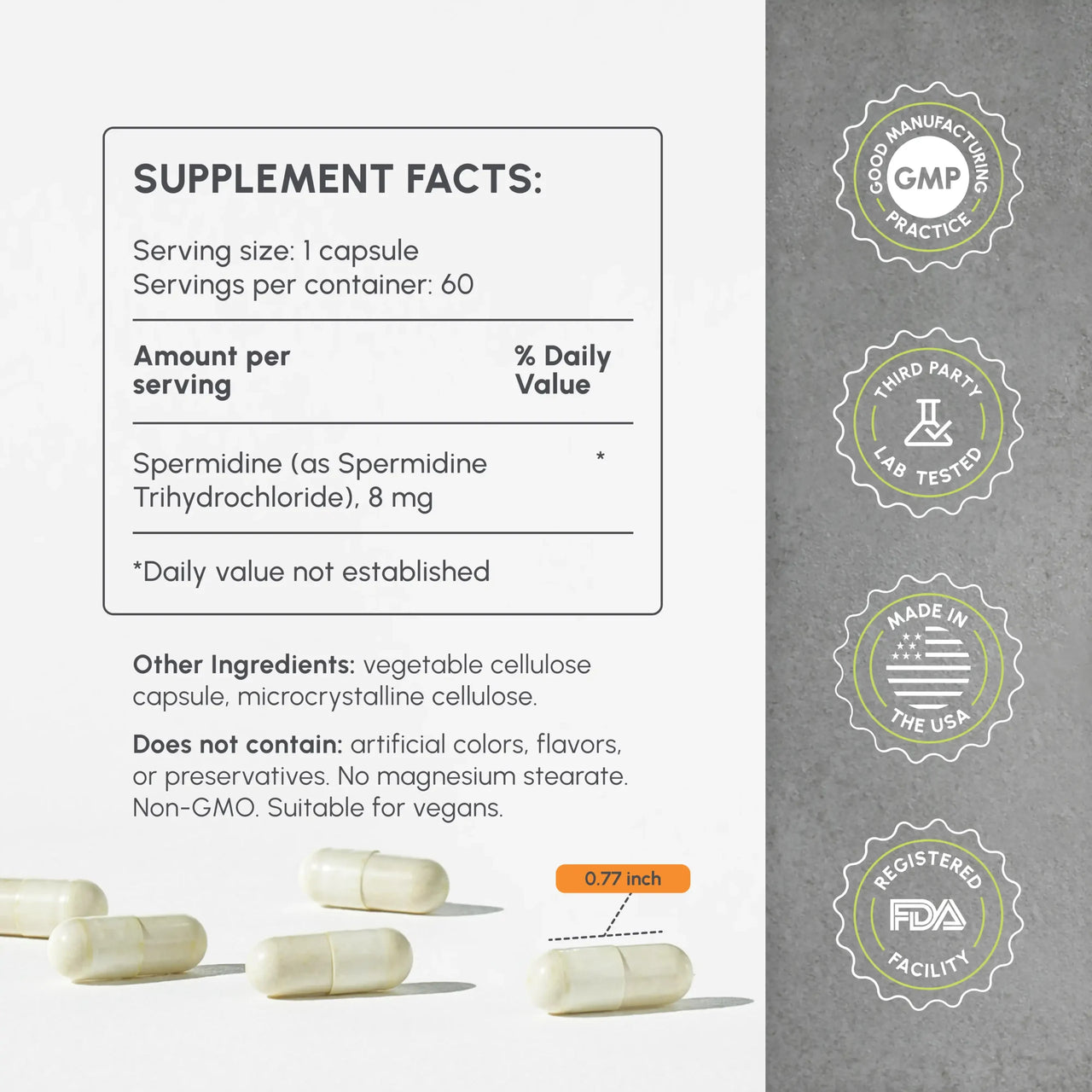 Pure Spermidine