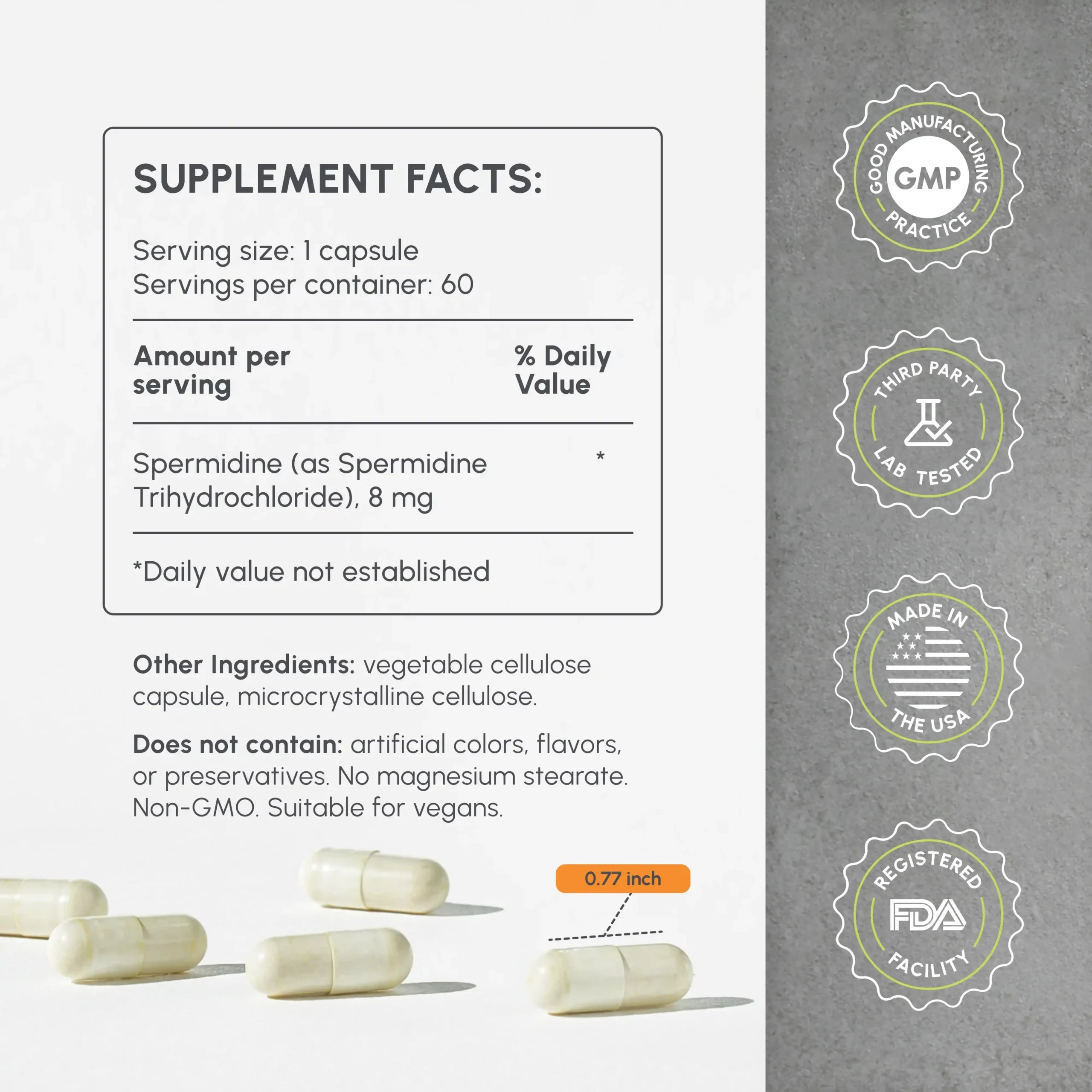 Pure Spermidine