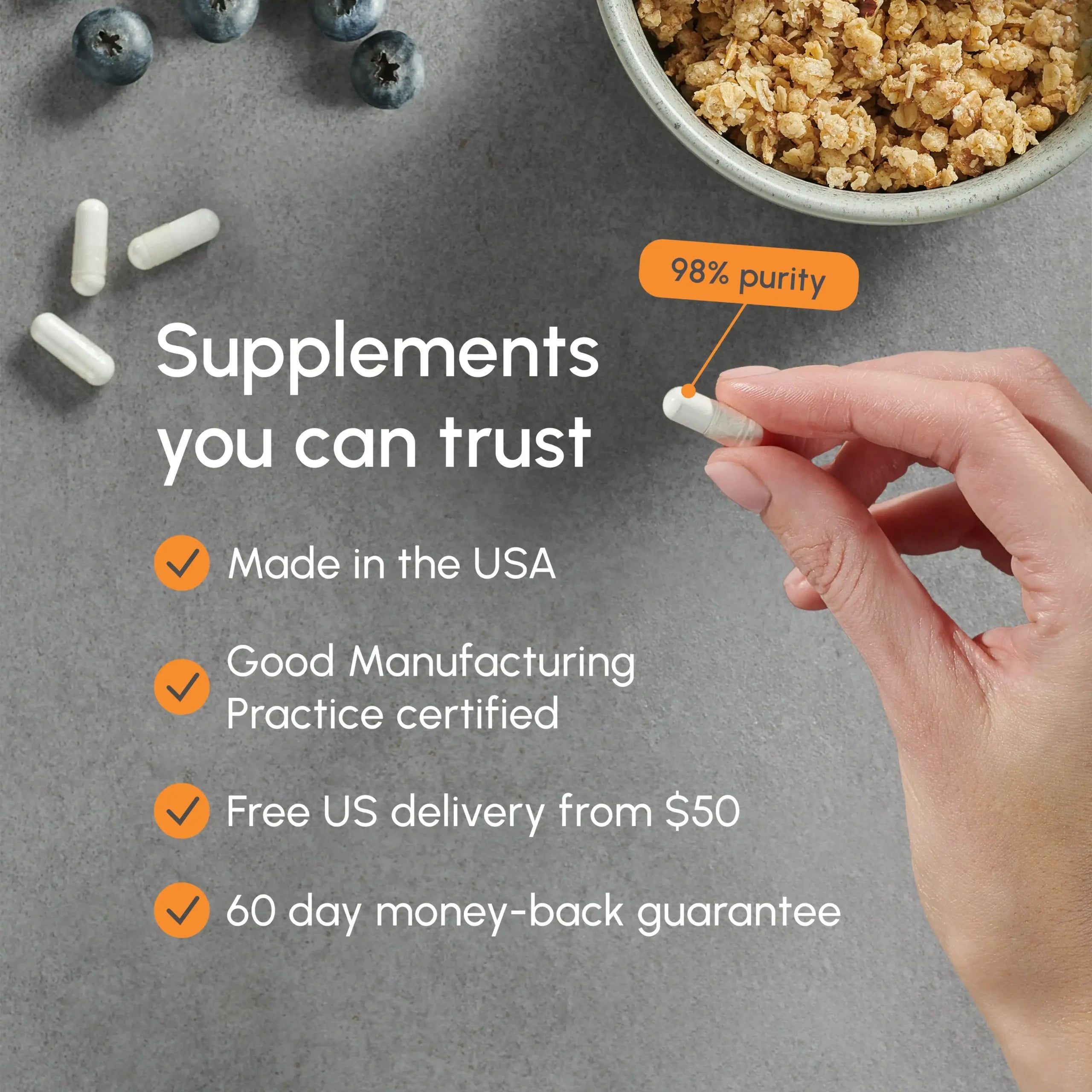 Pure Spermidine