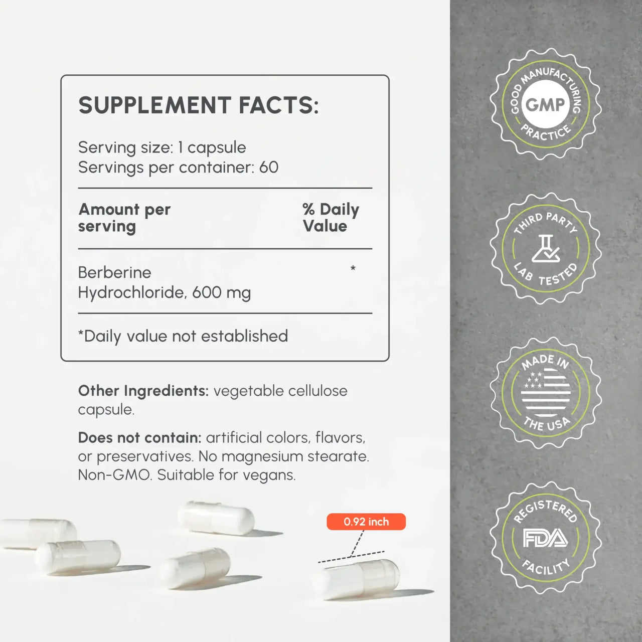 Natural GLP-1 Booster (Berberine)