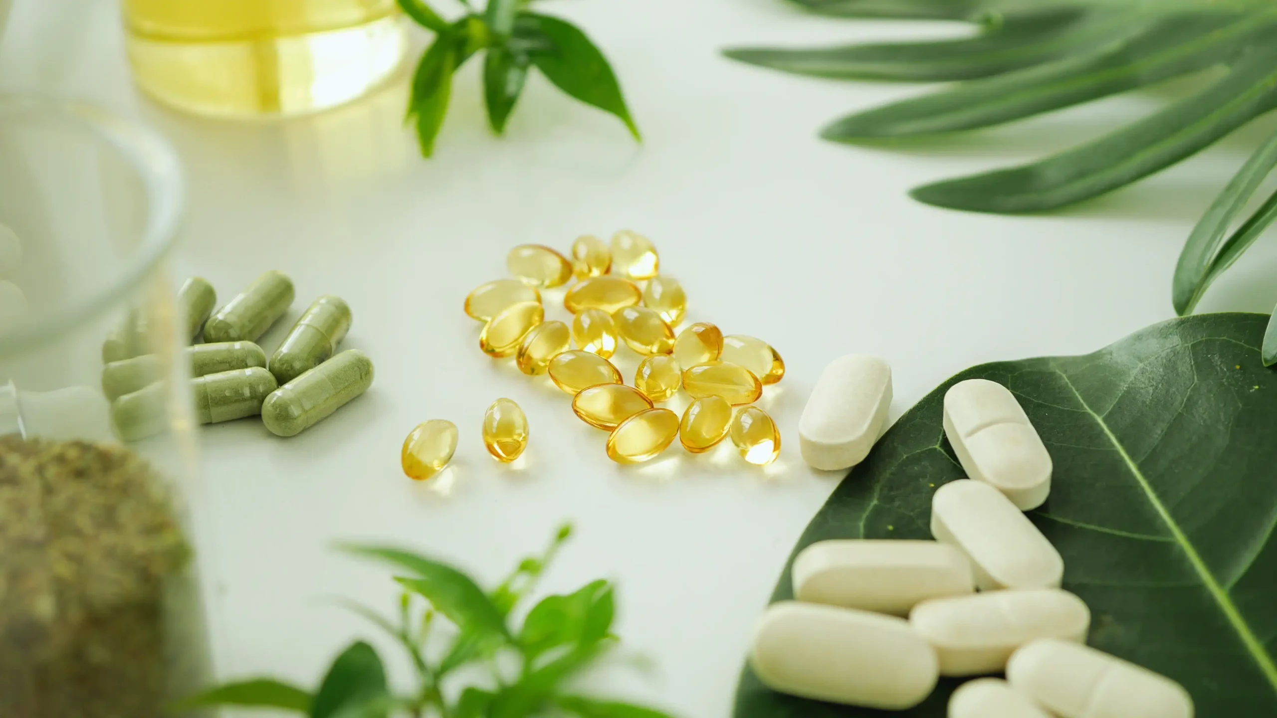 different types of supplements and vitamins