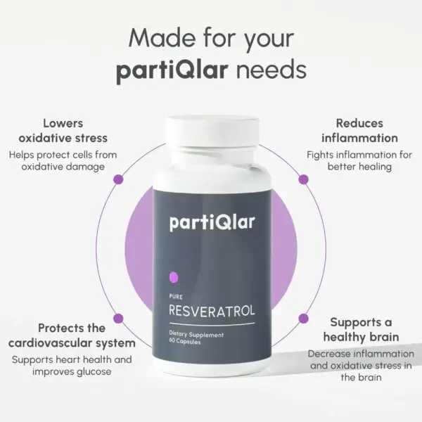 partiQlar resveratrol supplement benefits