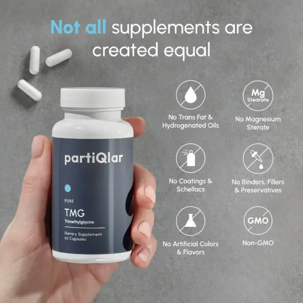 tmg supplement bottle partiQlar