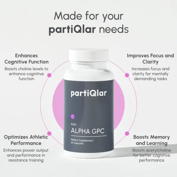 partiQlar AlphaGPC supplement benefits