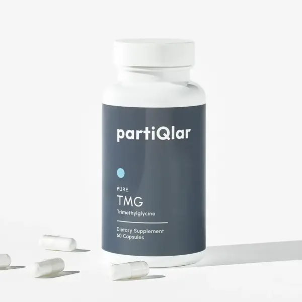 partiQlar tmg supplement bottle