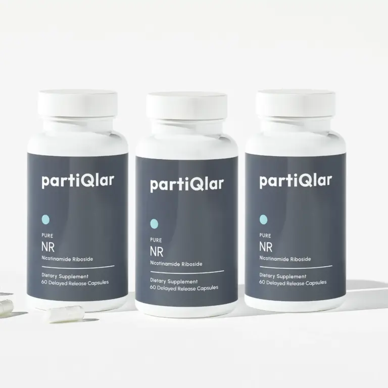 partiQlar 3 bottles of nr supplement