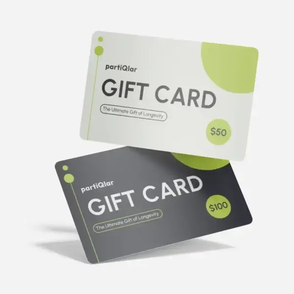 partiQlar falling gift cards