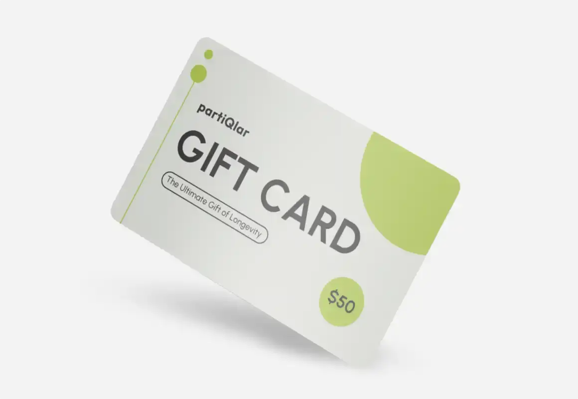 partiQlar falling gift card worth 50USD