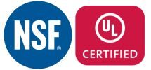 NSF, UL logo